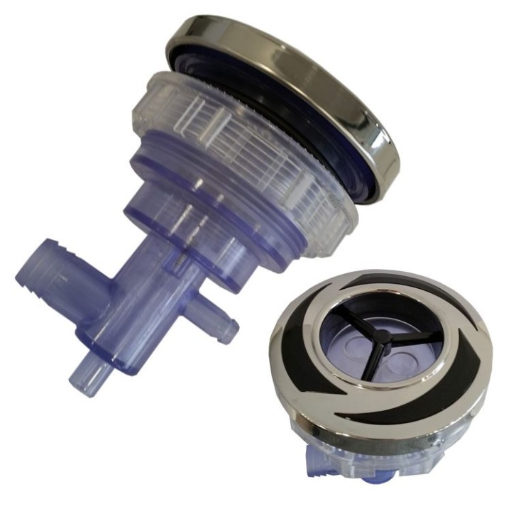 Rotační tryska s LED SPA EAGO AWT IN-6xx Ø80 mm