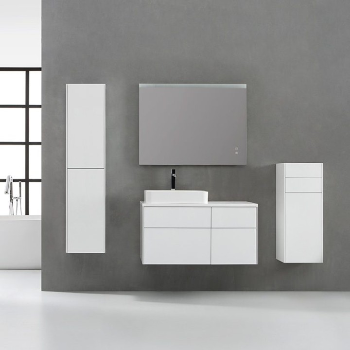 Koupelnová skříňka StoneArt Venice VE-1010pro-5 dubová tmavá 100×52 levé provedení