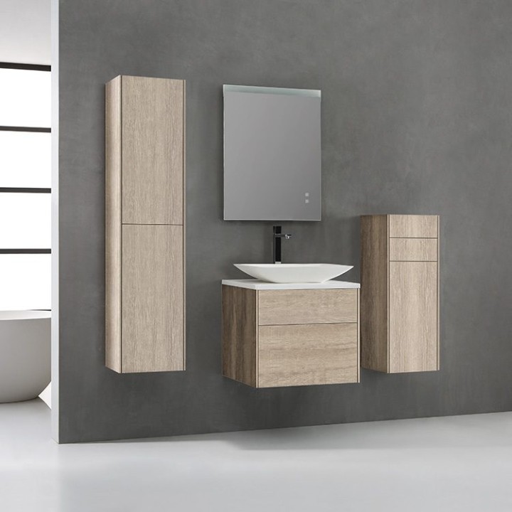 Koupelnový nábytek – set StoneArt Venice VE-0600pro-1 dubový světlý 60×52