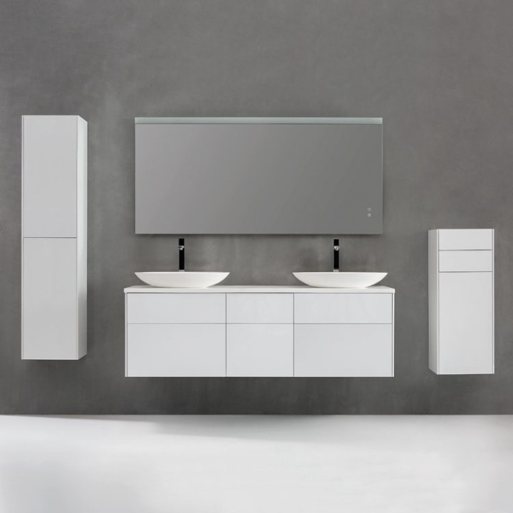 Koupelnový nábytek – set StoneArt Venice VE-1610pro-3 dubový tmavý 160×52