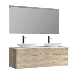 Koupelnový nábytek – set StoneArt Venice VE-1600pro-3 dubový světlý 160×52