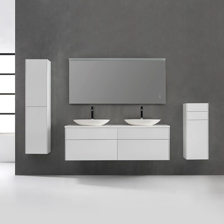 Koupelnová skříňka StoneArt Venice VE-1600pro-3 dubová světlá 160×52