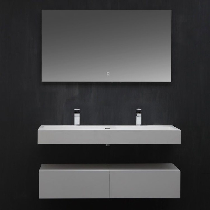Koupelnová skříňka StoneArt LP4512-1 bílá 120×48 matná