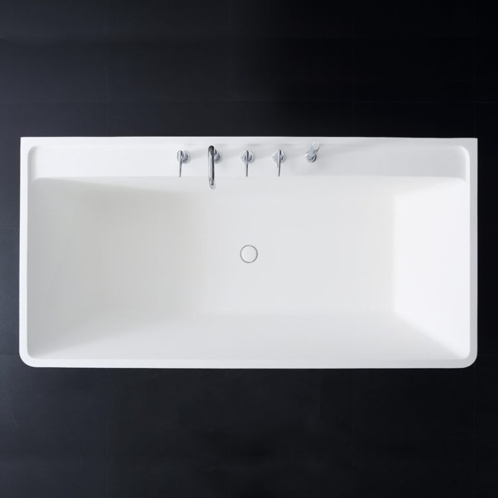Volně stojící vana StoneArt BS-537 bílá 180×88 matná