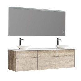 Koupelnový nábytek – set StoneArt Venice VE-1800pro-4 dubový světlý 180×52