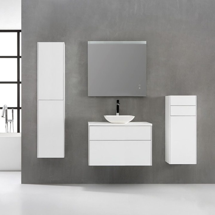 Koupelnový nábytek – set StoneArt Venice VE-0800pro-2 tmavě šedý 80×52