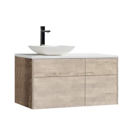 Koupelnová skříňka StoneArt Venice VE-1010pro-2 dubová světlá 100×52 levé provedení