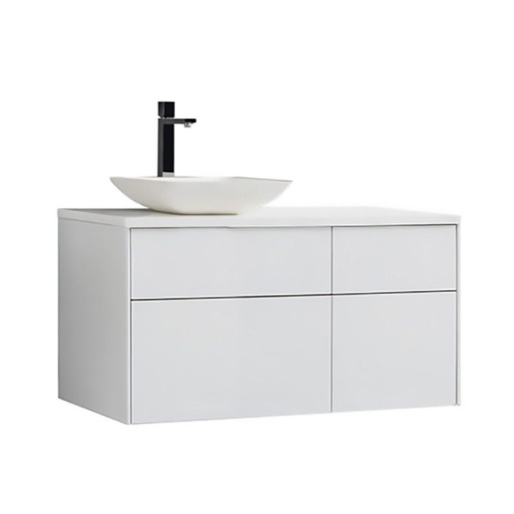 Koupelnová skříňka StoneArt Venice VE-1010pro-2 bílá 100×52 levé provedení