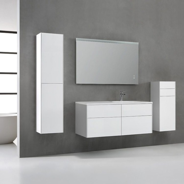 Koupelnová skříňka StoneArt Venice VE-1210-I bílá 120×52 pravé provedení