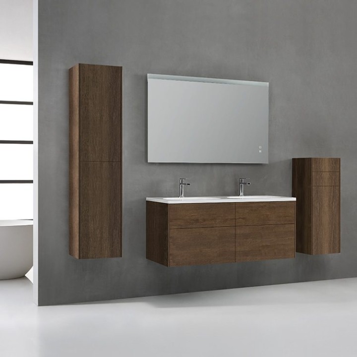 Koupelnová skříňka StoneArt Venice VE-1200-I dubová tmavá 120×52