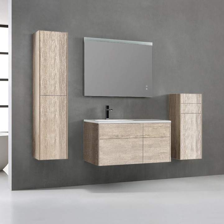 Koupelnový nábytek – set StoneArt Venice VE-1010-II dubový světlý 100×52 levé provedení