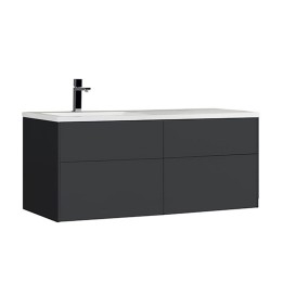 Koupelnová skříňka StoneArt Venice VE-1210-II tmavě šedá 120×52 levé provedení