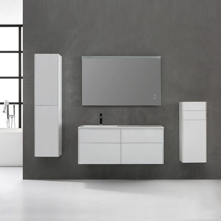 Koupelnová skříňka StoneArt Venice VE-1210-II tmavě šedá 120×52 levé provedení
