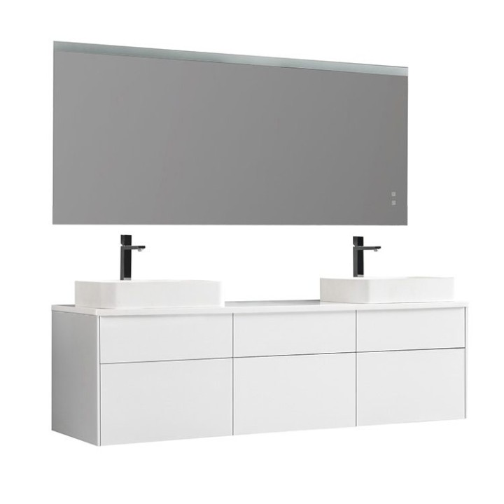 Koupelnový nábytek – set StoneArt Venice VE-1800pro-5 bílý 180×52