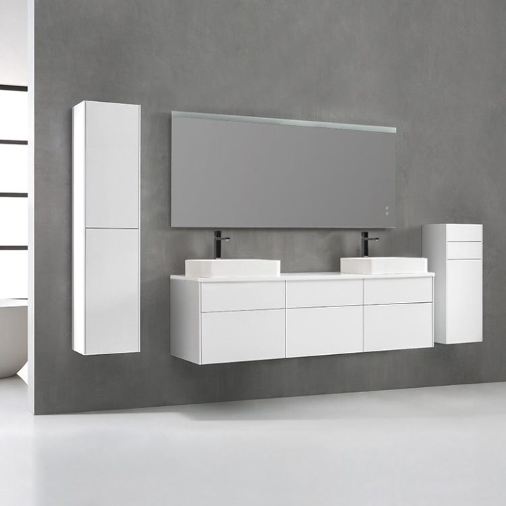 Koupelnový nábytek – set StoneArt Venice VE-1800pro-5 bílý 180×52