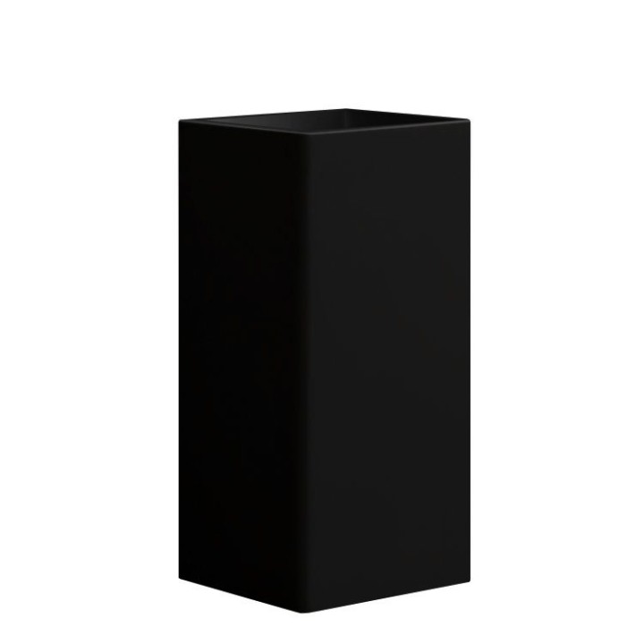Volně stojící umyvadlo StoneArt LZ507 černé 40×40 matné