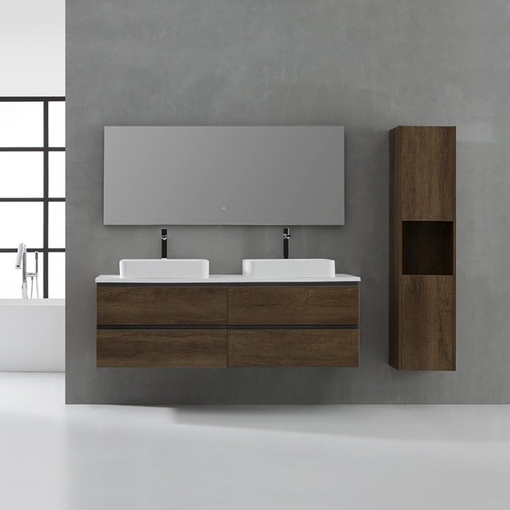 Koupelnová skříňka StoneArt Monte Carlo MC-1600pro-5 tmavě šedá 160×52