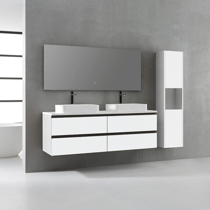 Koupelnová skříňka StoneArt Monte Carlo MC-1600pro-5 bílá 160×52