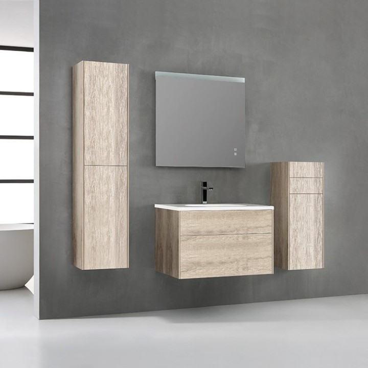 Koupelnový nábytek – set StoneArt Venice VE-0800-II dubový světlý 80×52