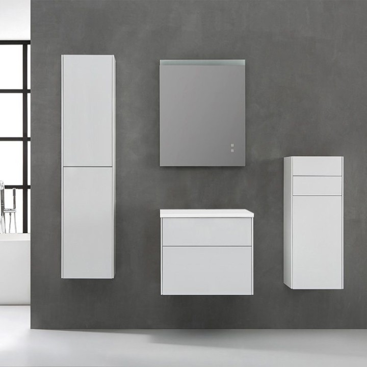Koupelnový nábytek – set StoneArt Venice VE-0600pro tmavě šedý 60×52