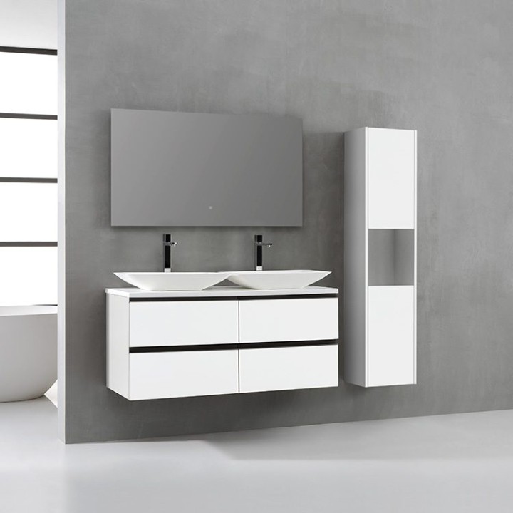 Koupelnový nábytek – set StoneArt Monte Carlo MC-1200pro-1 bílý 120×52
