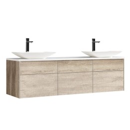 Koupelnová skříňka StoneArt Venice VE-1800pro-1 dubová světlá 180×52