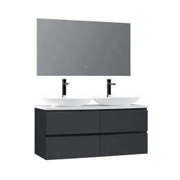 Koupelnový nábytek – set StoneArt Monte Carlo MC-1200pro-3 tmavě šedý 120×52