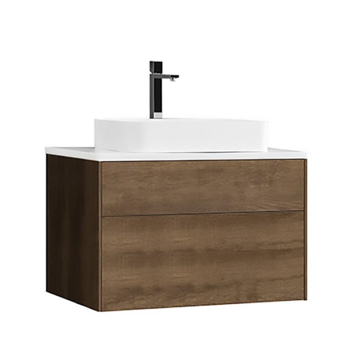 Koupelnová skříňka StoneArt Venice VE-0800pro-5 dubová tmavá 80×52