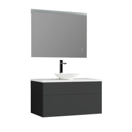 Koupelnový nábytek – set StoneArt Venice VE-1000pro-4 tmavě šedý 100×52