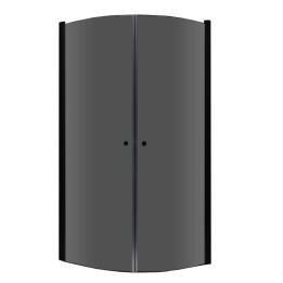 Sprchový kout EAGO AWT LCR0900-B černý 90×90