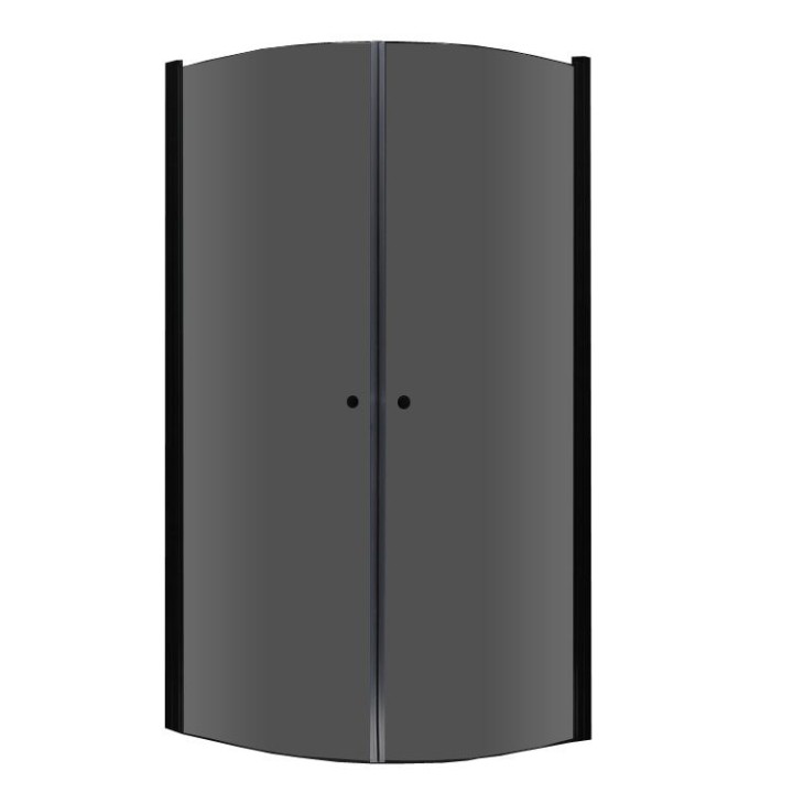 Sprchový kout EAGO AWT LCR1000-B černý 100×100
