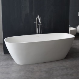 Volně stojící vana StoneArt BS-528 bílá 175×75 lesklá
