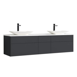 Koupelnová skříňka StoneArt Venice VE-2000pro-1 tmavě šedá 200×52