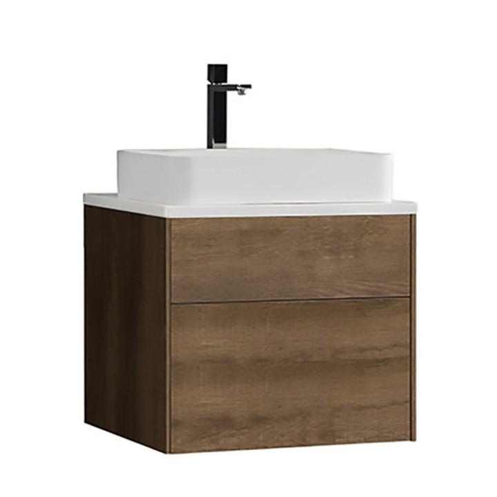Koupelnová skříňka StoneArt Venice VE-0600pro-5 dubová tmavá 60×52