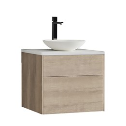 Koupelnová skříňka StoneArt Venice VE-0600pro-4 dubová světlá 60×52