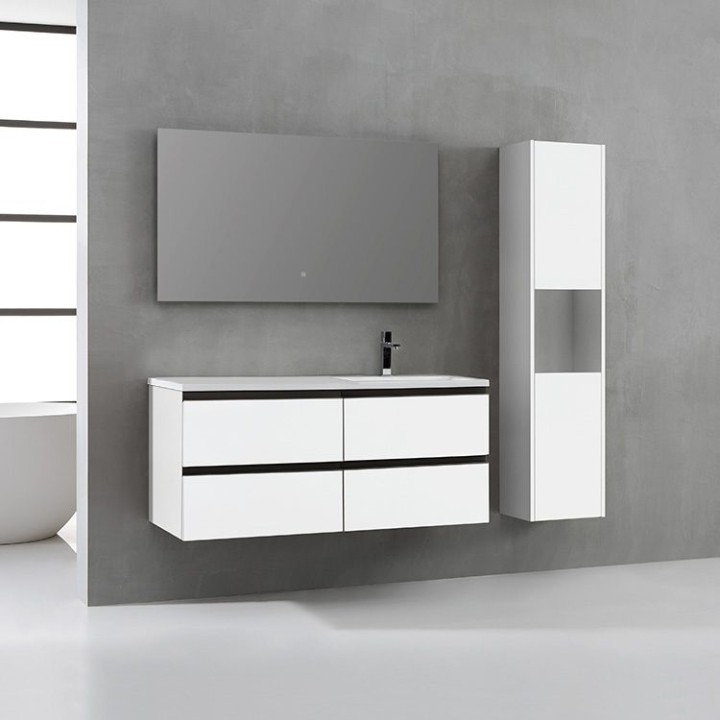 Koupelnový nábytek – set StoneArt Monte Carlo MC-1210 bílý 120×52 pravé provedení