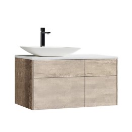 Koupelnová skříňka StoneArt Venice VE-1010pro-1 dubová světlá 100×52 levé provedení
