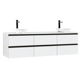 Koupelnová skříňka StoneArt Monte Carlo MC-1800pro-4 bílá 180×52