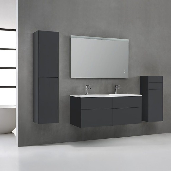 Koupelnová skříňka StoneArt Venice VE-1200-I tmavě šedá 120×52