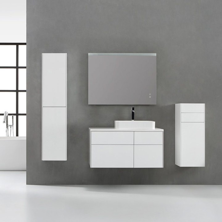 Koupelnový nábytek – set StoneArt Venice VE-1010pro-5 dubový tmavý 100×52 pravé provedení