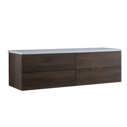 Koupelnová skříňka StoneArt Brugge BU-1601pro dubová tmavá 160×50