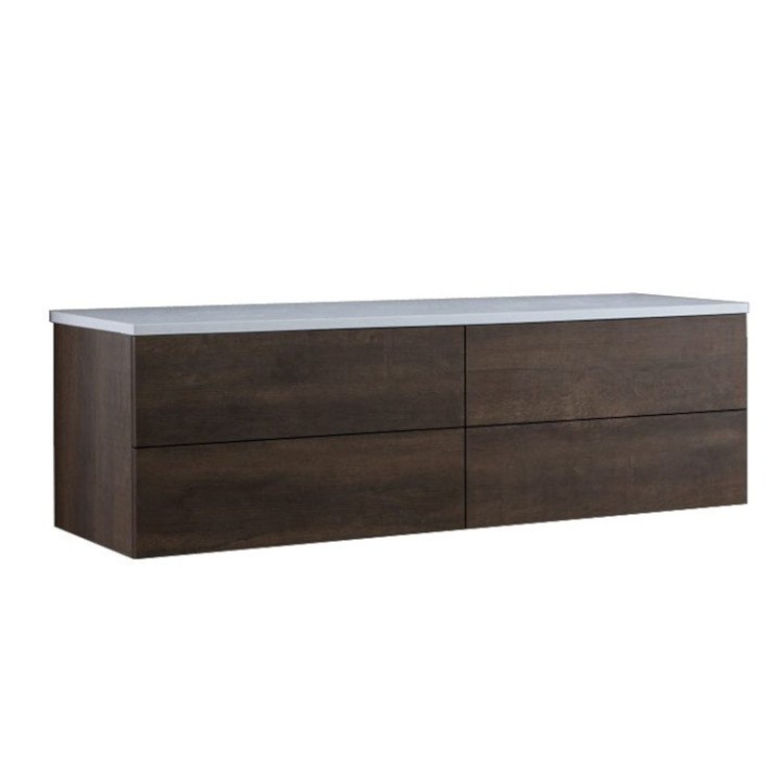 Koupelnová skříňka StoneArt Brugge BU-1601pro dubová tmavá 160×50