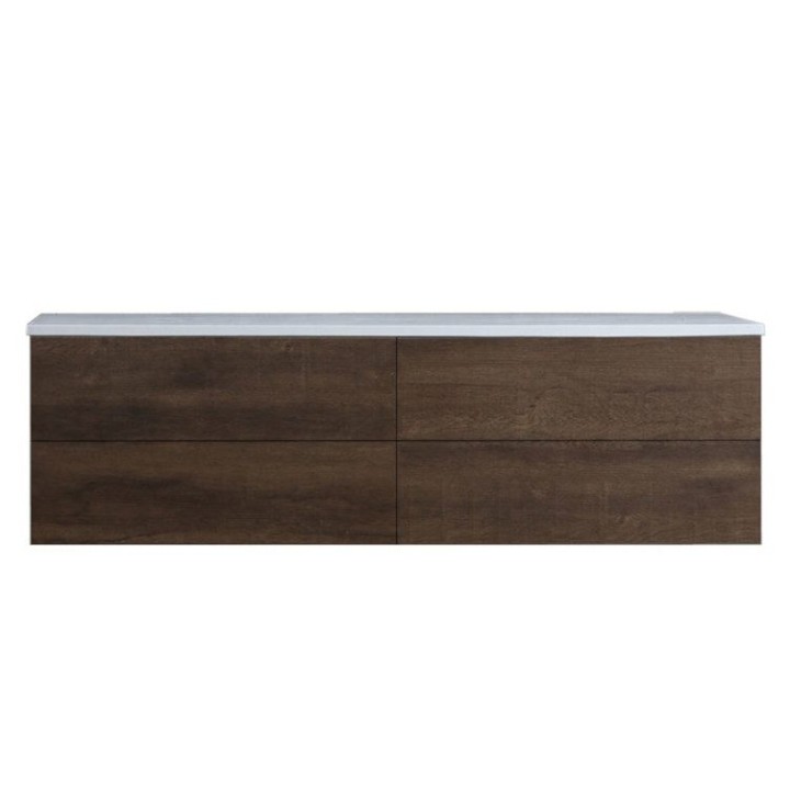 Koupelnová skříňka StoneArt Brugge BU-1601pro dubová tmavá 160×50