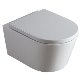 Závěsné WC StoneArt -WC TMS-511P bílé 52×37 lesklé