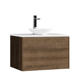 Koupelnová skříňka StoneArt Venice VE-0800pro-4 dubová tmavá 80×52