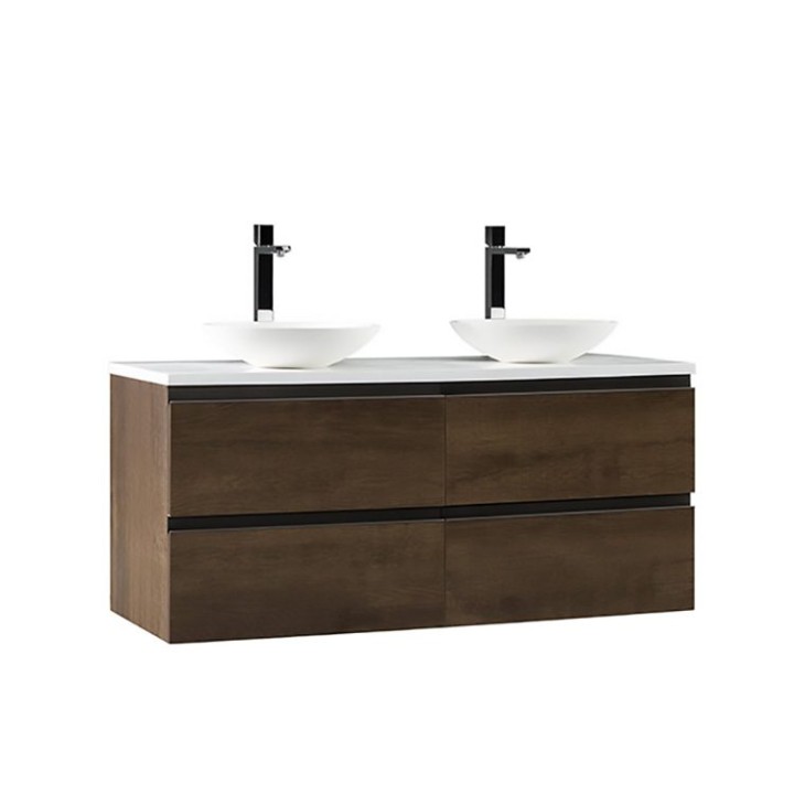 Koupelnová skříňka StoneArt Monte Carlo MC-1200pro-4 dubová tmavá 120×52