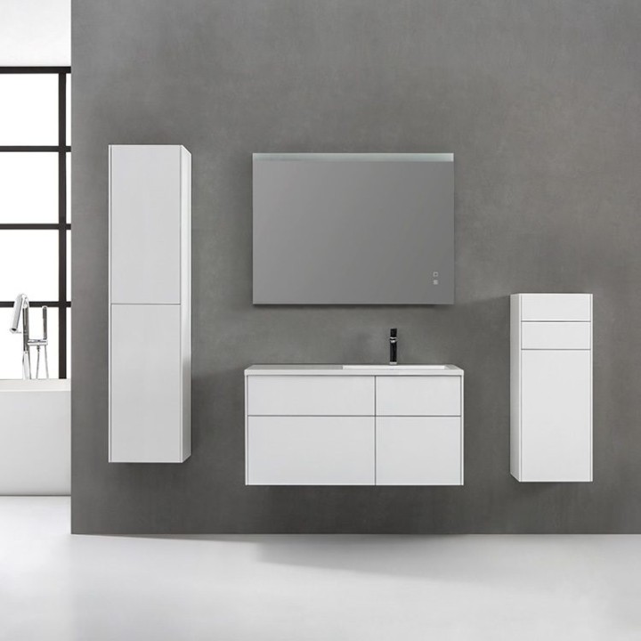 Koupelnová skříňka StoneArt Venice VE-1010-II bílá 100×52 pravé provedení
