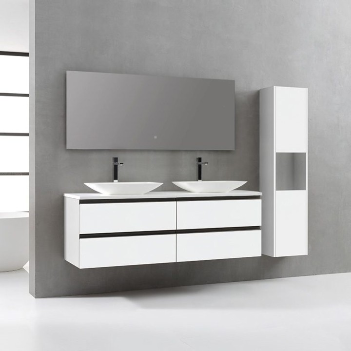 Koupelnová skříňka StoneArt Monte Carlo MC-1600pro-1 bílá 160×52