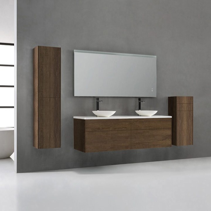 Koupelnová skříňka StoneArt Venice VE-1600pro-4 dubová tmavá 160×52