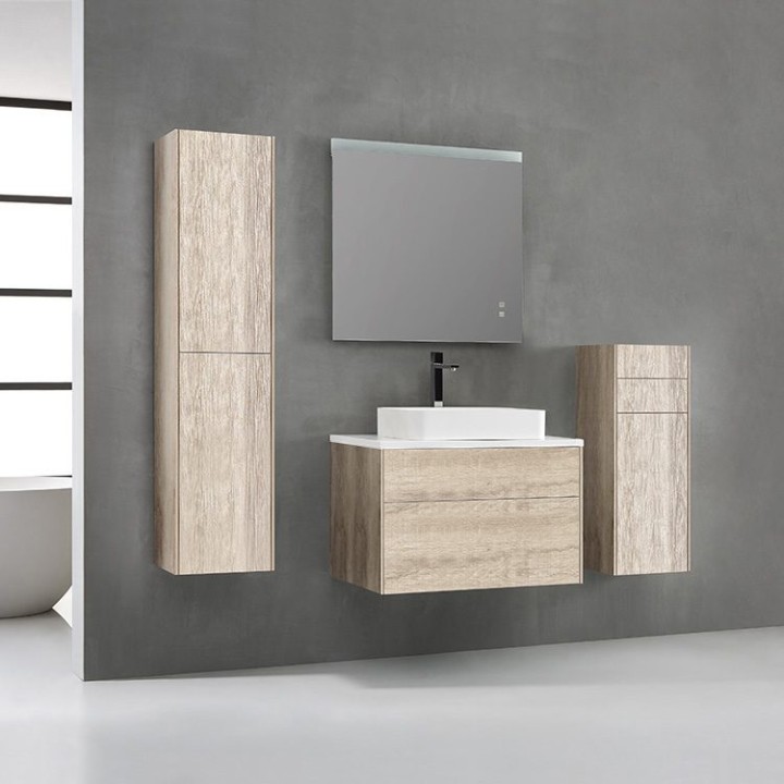Koupelnový nábytek – set StoneArt Venice VE-0800pro-5 dubový světlý 80×52